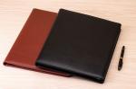 High End Personalized Leather Padfolio / Leather Portfolio Binder 5 Color