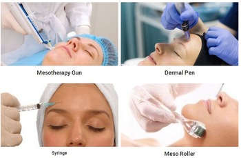 Water Replenishing Injectable Hyaluronic Acid Mesotherapy Serum Use For Meso Gun