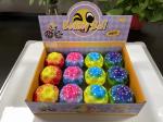 Kids' Favorite High Resilience Moon Shape Porous Bouncy Ball with Ergonomic