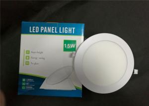 Wholesale 6000-6500K Round Recessed Led Panel Light 15W Light Weight 120 Degrees Beam Angle from china suppliers