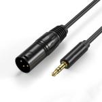 Customized 3.5 Mm Jack Coiled Cable 7 Pin XLR Male To Female 3 Pin Xlr For Video