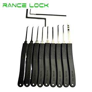Wholesale Black Door Lock Picking Set Universal Locksmith Lock Picking Tools from china suppliers