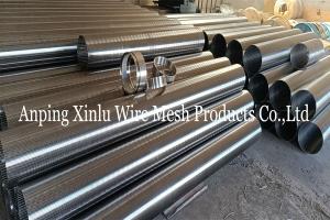 Wholesale Vee Shaped Continuous Slot Water Well Screen Pipe Stainless Steel Non Magnetic 273mm from china suppliers
