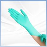 Protective Green Disposable Nitrile Gloves For Gardening Landscaping