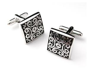 Wholesale High Quality Fashin Classic Stainless Steel Men's Cuff Links Cuff Buttons LCF245 from china suppliers