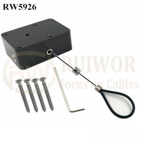 RW5926 Cuboid Heavy Duty Retractable Tether Function Optional Plus Adjustable