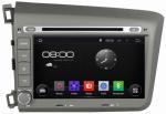 Ouchuangbo In Dah GPS Navigation Radio Stereo Multimedia Kit for Honda Civic