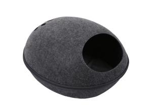 Wholesale Cats Accessories Detachable H26cm Felt Pet Cave With Cushion from china suppliers