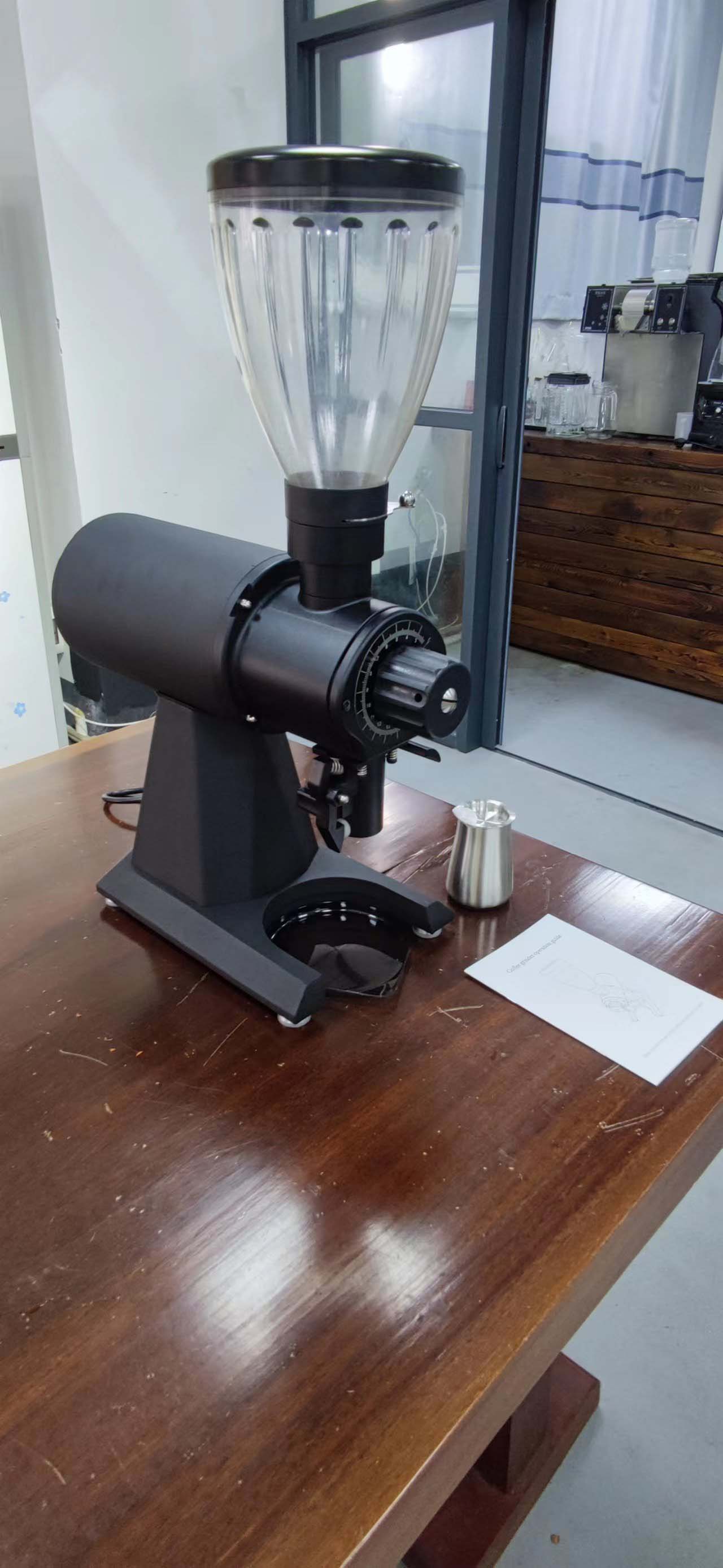 Hotel Function Coffee Bean Grinder with 16 Gear Adjustable Setting Cappuccino EK43S
