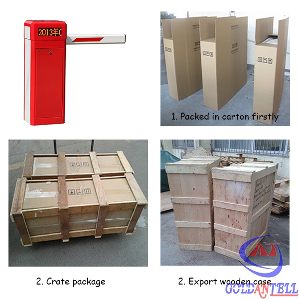 CE Approved Durable Safety Boom Barrier Gate with Vehicle Detector for Highway