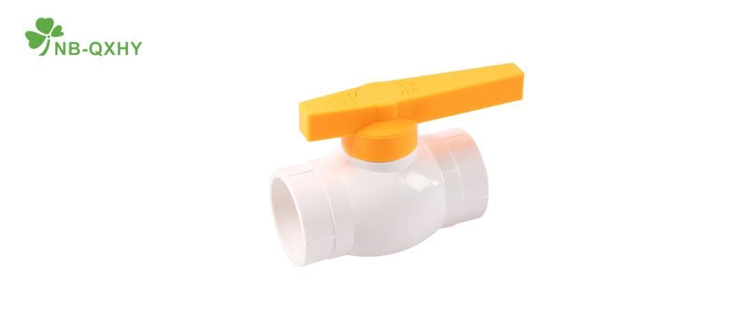 Nb-Qxhy PVC Socket Only 1/2&quot;-4&quot; Spigot Ball Valve with Indian Market
