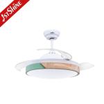 Color Temperature Options 42 Inch Ceiling Fan with Hidden Blades and Remote