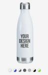 Water Bottle with Times to Drink and Straw, Motivational Drinking Water Bottles