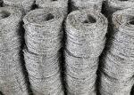 Galvanized Barbed Wire Farm Fence 10kgs 15kgs 17kgs 20kgs Per Roll