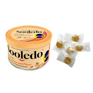 Wholesale Iron Tin Box Throat Lozenges Dried Orange Peel Flavor With Candy Shape from china suppliers