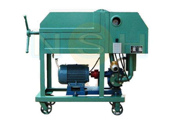Industrial Plate / Frame Portable Oil Purifier For Oil Cleaning Flow Rate 1800 L