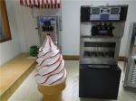2+1 Mixed Flavors Soft Cream Ice Cream Maker Air Pump Feed CE Approved