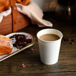 300 ml Single Wall Paper Cup Bowl For Takeout Milk tea Water Coffee