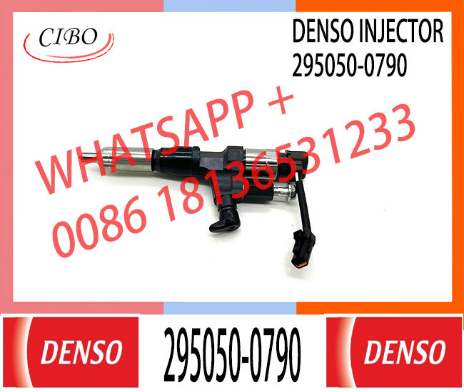 diesel common rail injector 23670-E0530 diesel engine fuel injector 295050-0790 for HINO J08E 23670-E0530
