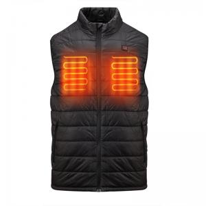 China Men Rechargeable Waistcoat For Winter 5v 7.4v Heated Clothes on sale