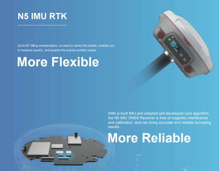 GPS High Precision Sino GNSS N5 RTK Receiver SinoGNSS Comnav N5