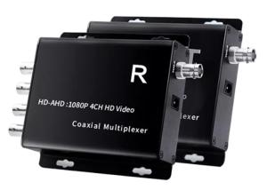 Wholesale AHD 1080P Video Multiplexer Coaxial 4ch BNC Overlay Extender from china suppliers