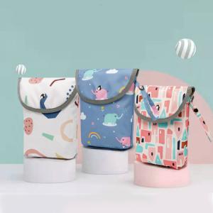 Wholesale Wholesale Infant Cloth Toilet Diaper Bag Mini Waterproof Wet Dry Package for Baby Nappy Pouch Reusable Bag from china suppliers