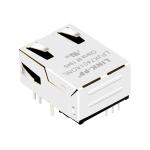 LPJK7401AONL 10/100 Base-T Orange&Green/Yellow LED Tab Up Low Profile Network