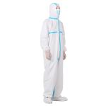 Safety Disposable Protective Clothing , Full Body Protection Suit Anti Vuris