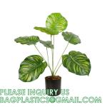 Fake Plants 16" Faux Plants Artificial Potted Plants Indoor for Home Office