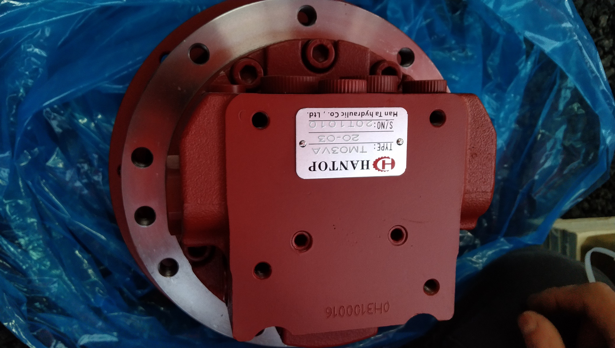 Excavator Hydraulic Walking Motor Assembly For YAmar Vio30 TMVA03VA 20-03