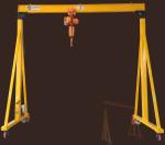Indoor Warehouse Portable Gantry Crane Adjustable Electric Driven Anti Swaying