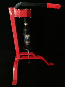 Wholesale Home Making Wine Floor Corker Red Plastic Dies Fit All Size Wine Bottles from china suppliers