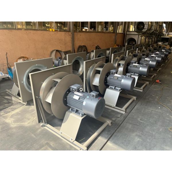 Air handling units usage plenum fan backward centrifugal impeller