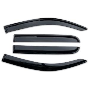 Wholesale 3m Tape Side Window Rain Shields , PMMA Car Door Sun Visor from china suppliers