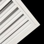 Laminated Glass Aluminium Louvered Window Lightweight Electrophoresis