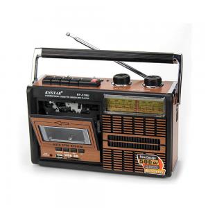 Wholesale Retro Cassette Tape Portable Clock Radio Wireless Stereo With Telescopic Antenna from china suppliers