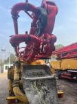 Remanufactured Boom Concrete Pump Trucks 25m 5Mpa For Buildings