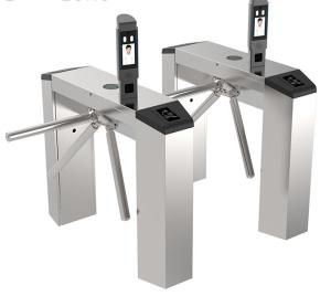 Wholesale Biometric Tripod Face Recognition Turnstile SUS304 Bidirectional from china suppliers