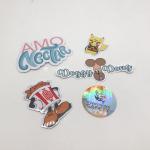 Die Cut Shape Custom Self Adhesive Vinyl Stickers CMYK PMS Color