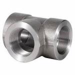 Threaded Female Tee Stainless Steel Forged Pipe Fittings Industrial Pipe