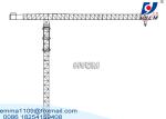QTZ125 City Tower Crane Construction PT6019 Model 60m Working Jib L68 Mast