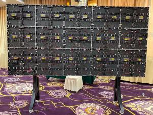 Wholesale 1.25mm Conference Room LED Screen Multifunctional Mobile Led Screen Rental 600mmx337.5mm from china suppliers
