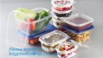 Reusable Freezer Food Storage Containers with Lids, Meal Prep Container Sets