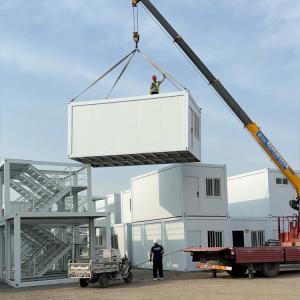Wholesale 20ft/40ft Standard One Story Container Homes House Made Of Steel With Aluminum Sliding Window And Steel Structure from china suppliers