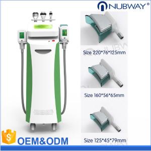 Wholesale Cavitation RF cryolipolysis slimming machine price / 5 handles cryolipolysis cool shaping fat freezing machine from china suppliers