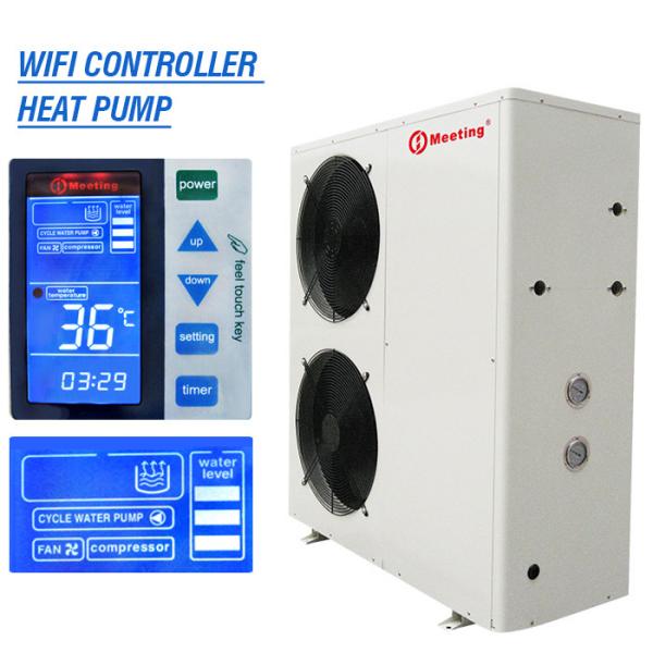 Convenient And Efficient Air Source Heat Pump 12KW R417A Refrigerant for