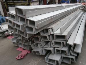 Wholesale ASTM A36 Hot Rolled Stainless Steel U Channel Black / Bright Surface For Construction from china suppliers