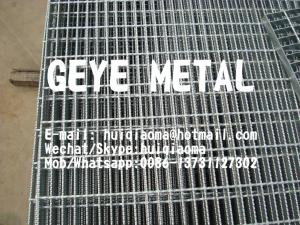 Wholesale Light Duty Welded Serrated Flat Bar Gratings for Walkways|Catwalks|Washing Platforms|Ladder Rungs from china suppliers