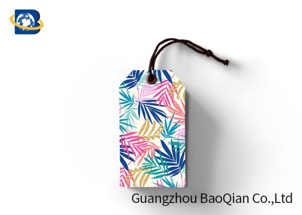 Lightweight Custom Clothing Tags Printing 3D Lenticular Card Eco - Friendly